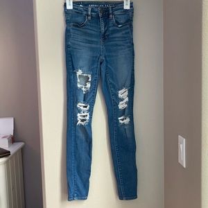 American Eagle high waisted jeggings